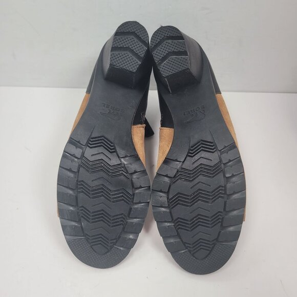 Sorel Nadia Women's Brown Heeled Open Toe Boots NL2843-224 US Size 9.5 - Picture 8 of 9